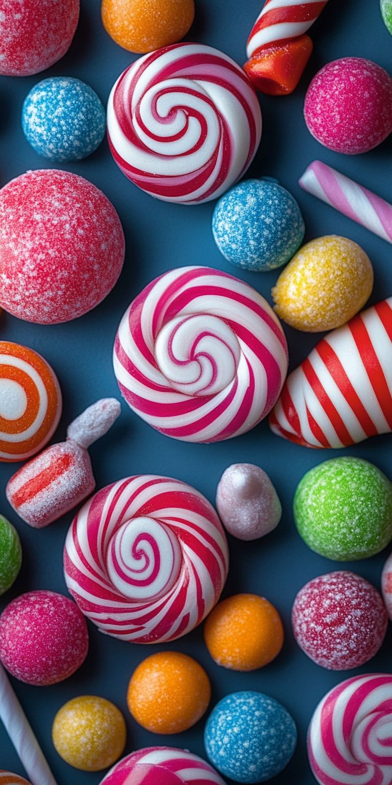 Fond d'écran bonbons pour mobile 61