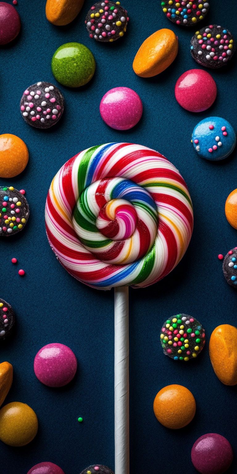 Fond d'écran bonbons pour mobile 63