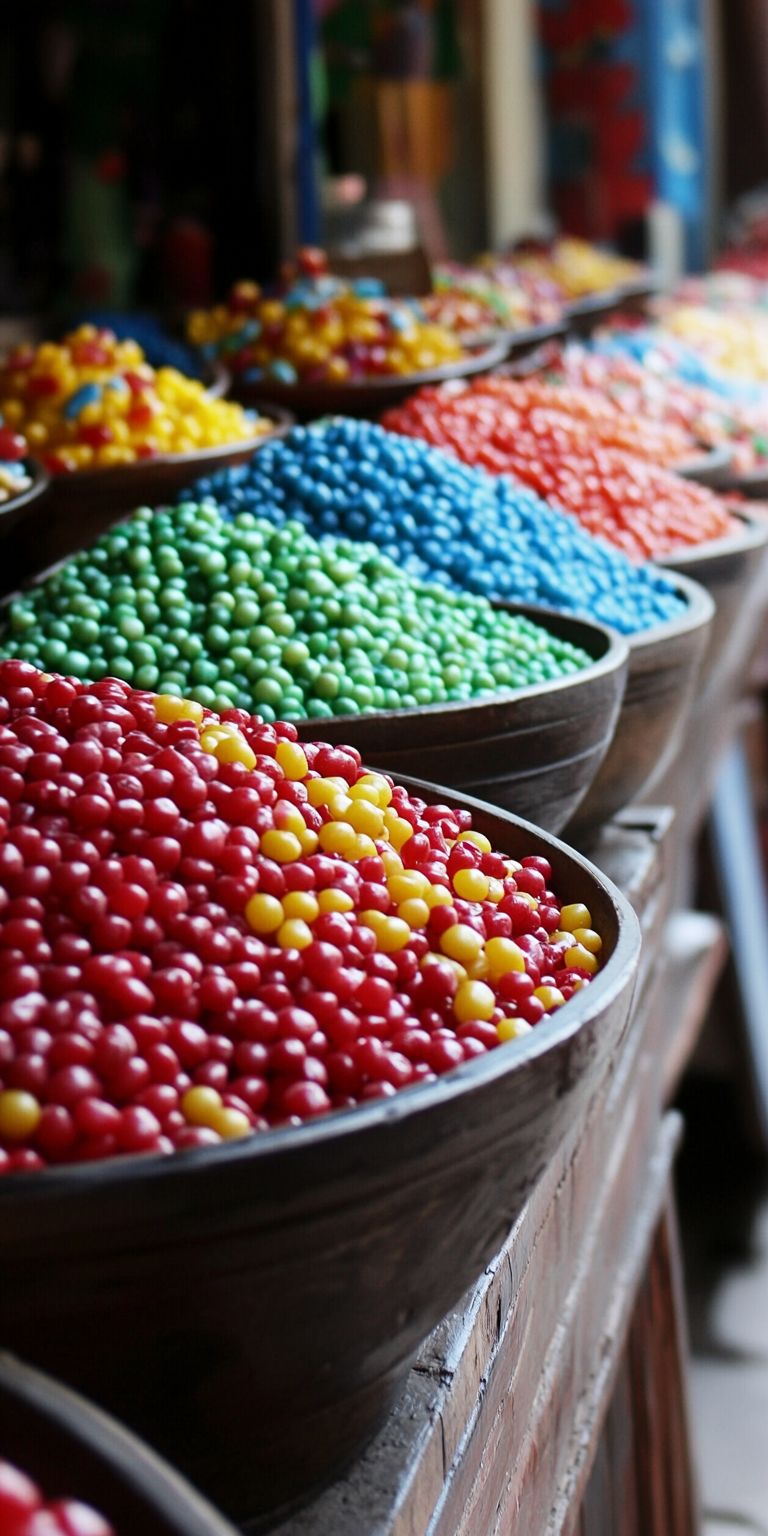 Fond d'écran bonbons pour mobile 7