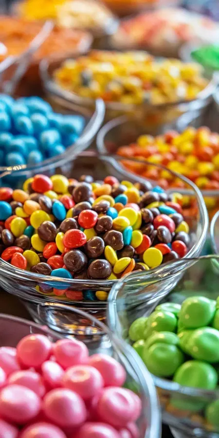 fond d ecran bonbons pour mobile 13