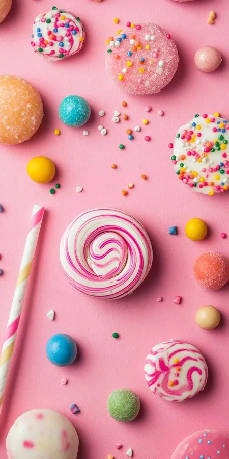 fond d ecran bonbons pour mobile 15