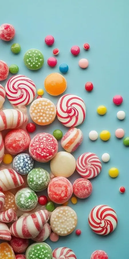 fond d ecran bonbons pour mobile 16