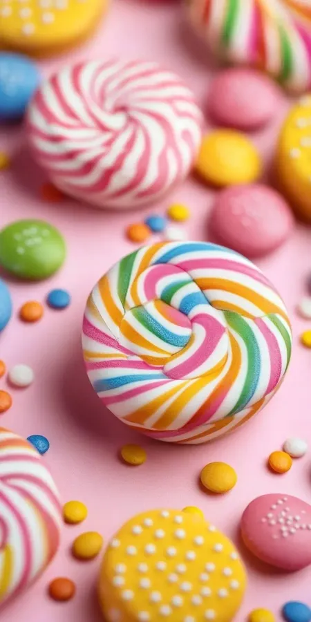 fond d ecran bonbons pour mobile 48