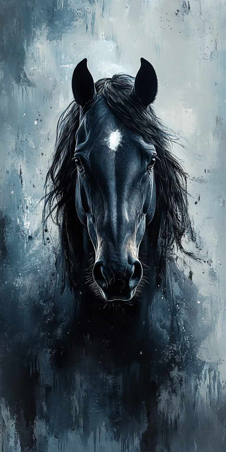 fond d ecran cheval pour mobile 11