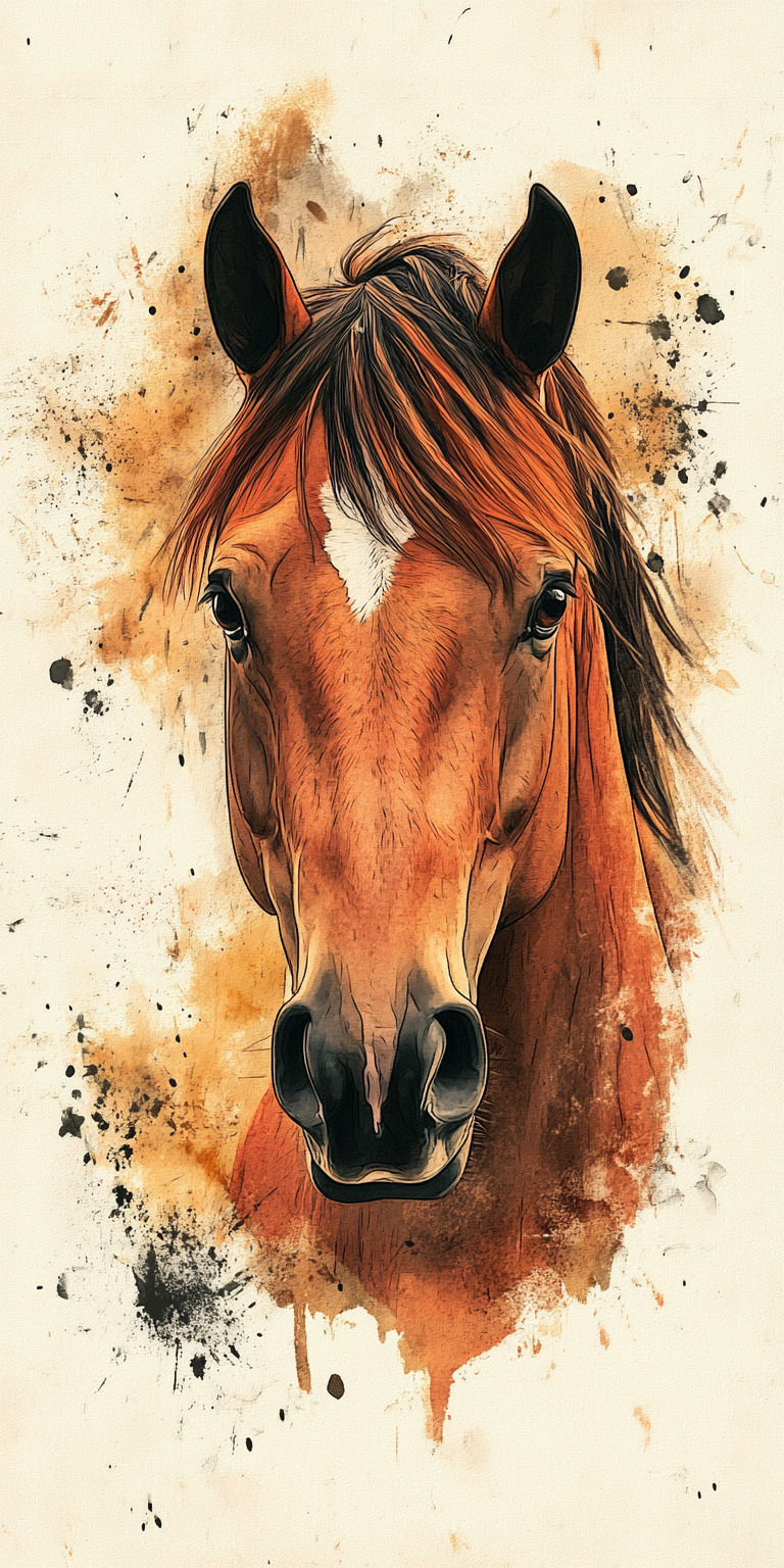 fond d ecran cheval pour mobile 18