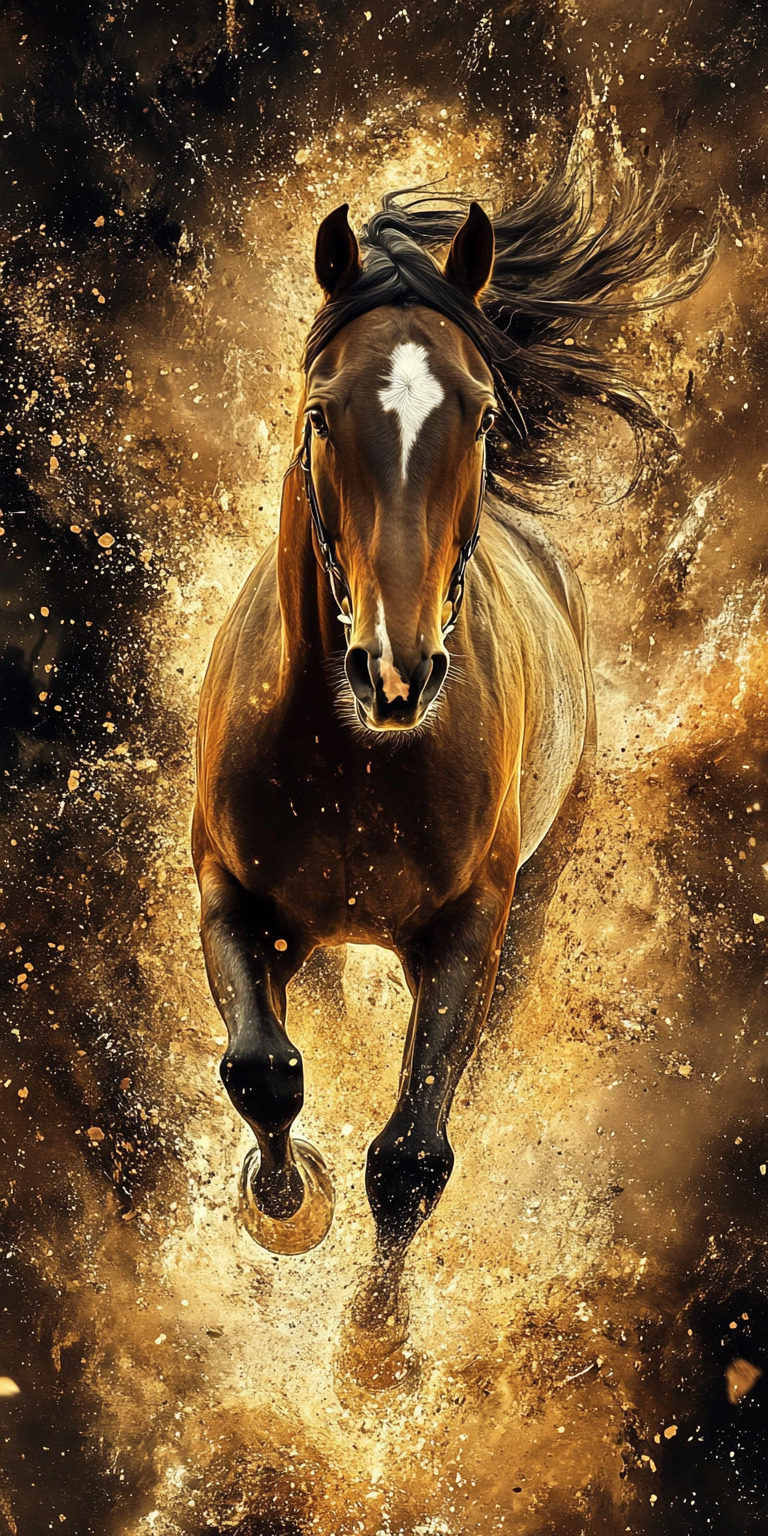 fond d ecran cheval pour mobile 23