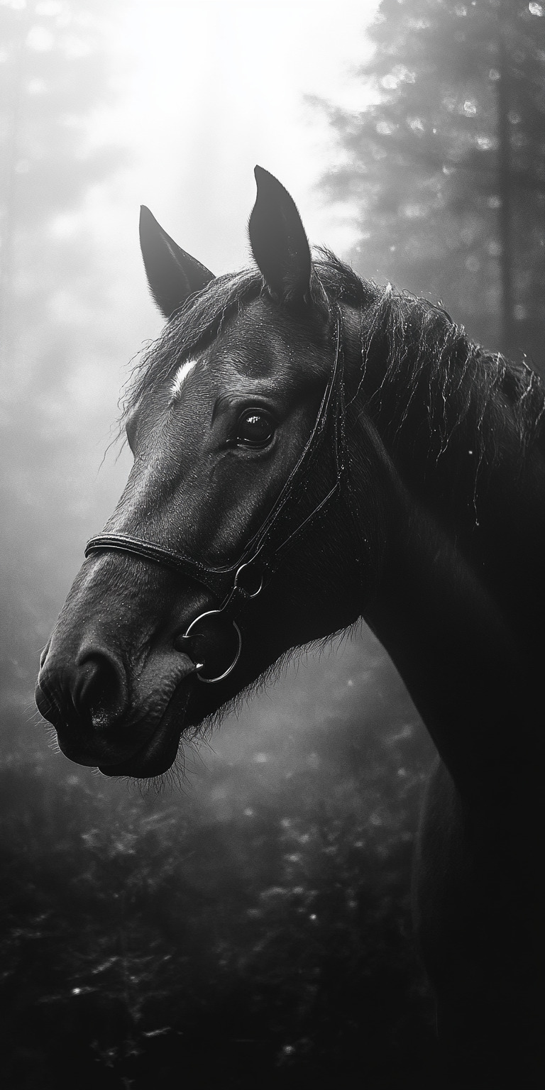 Fond d'écran cheval pour mobile 36