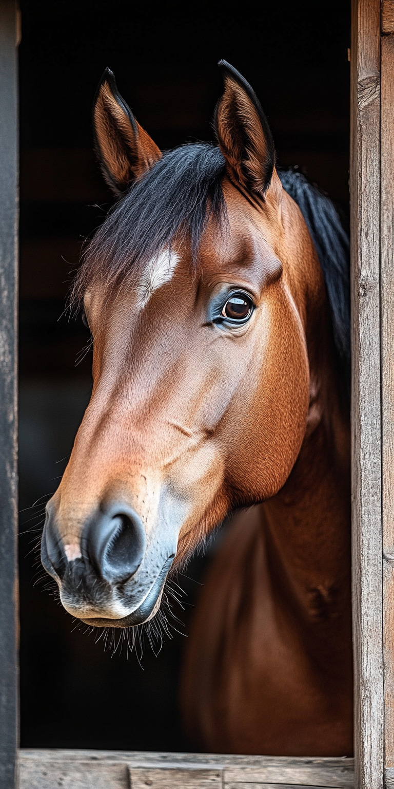 Fond d'écran cheval pour mobile 42