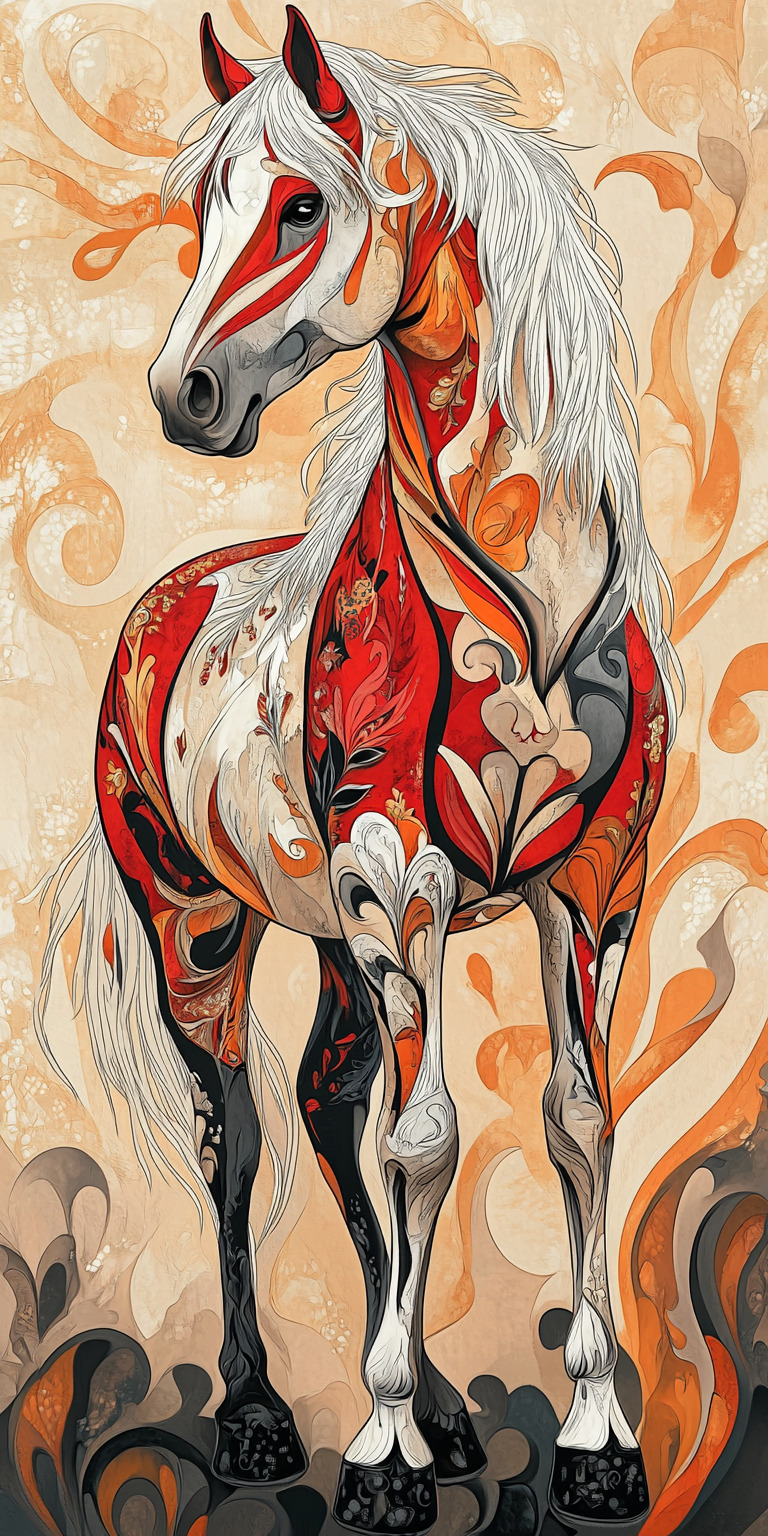 Fond d'écran cheval pour mobile 43