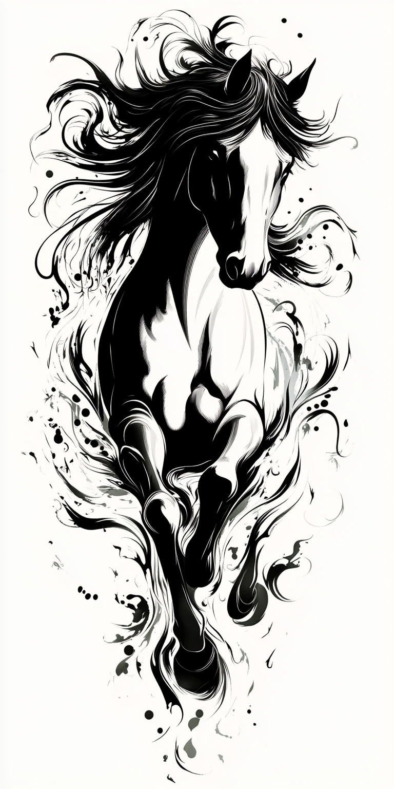 Fond d'écran cheval pour mobile 45