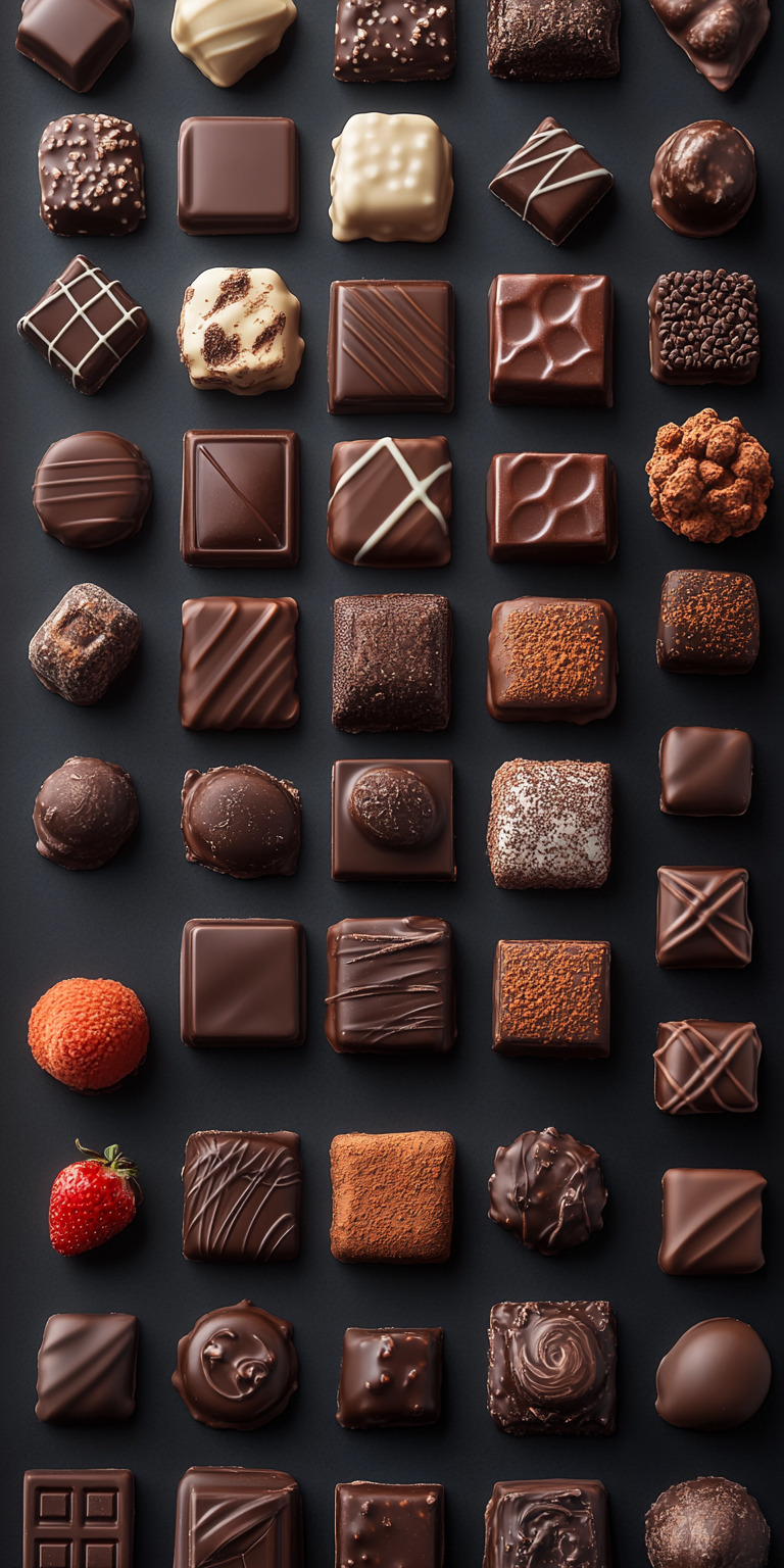 Fond d'écran chocolat pour mobile 1