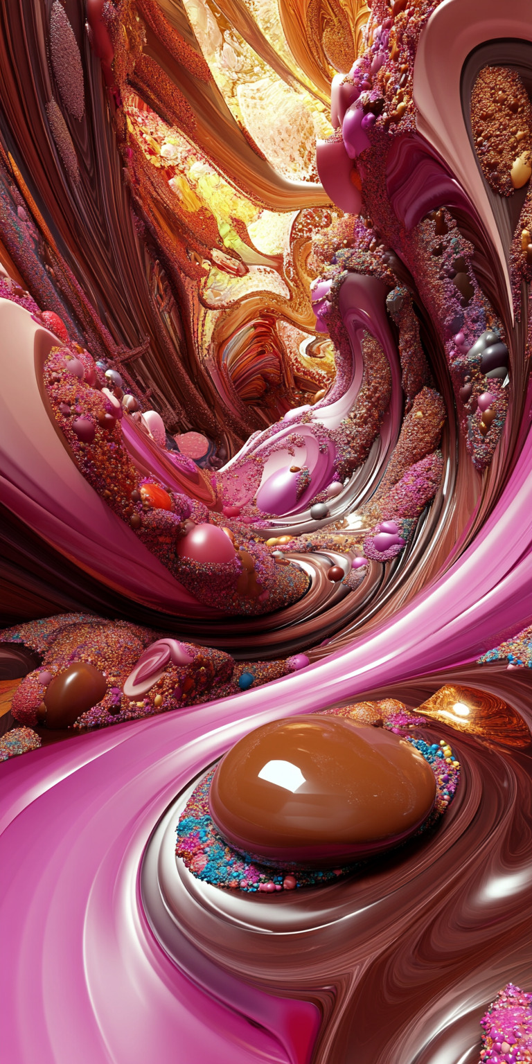 Fond d'écran chocolat pour mobile 11