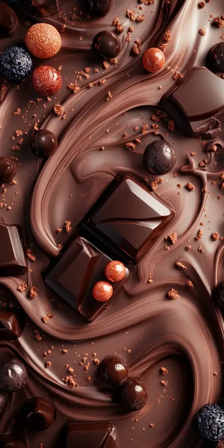 fond d ecran chocolat pour mobile 12