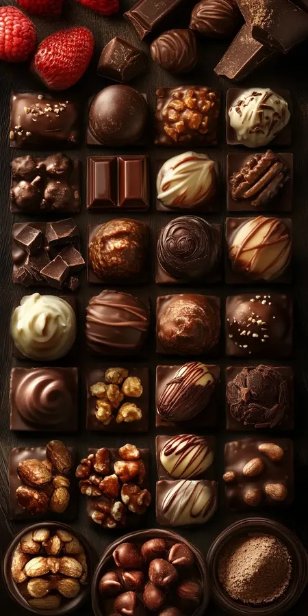 fond d ecran chocolat pour mobile 2