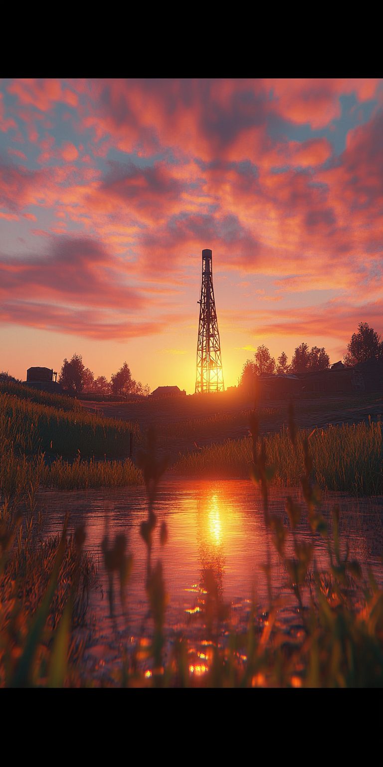 Fond d'écran coucher de soleil pour mobile 35