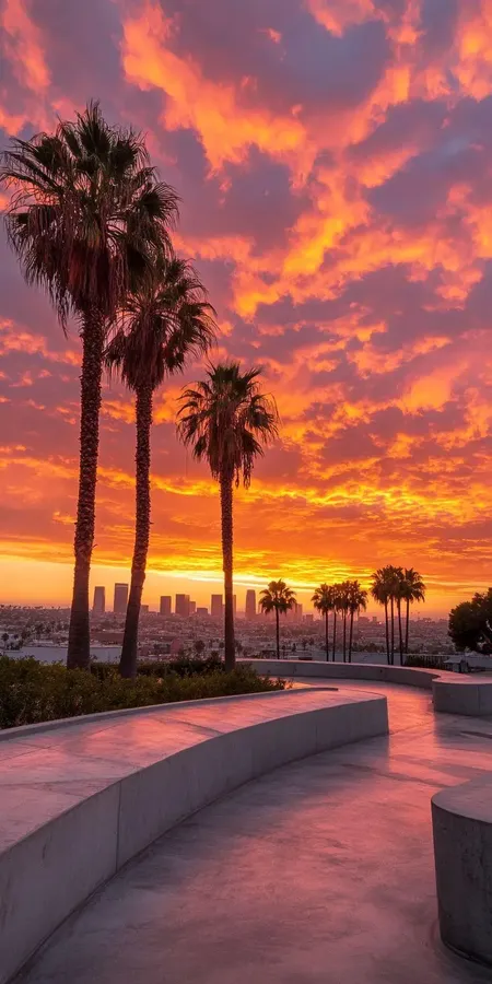 fond d ecran coucher de soleil pour mobile 29