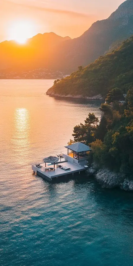 fond d ecran coucher de soleil pour mobile 52