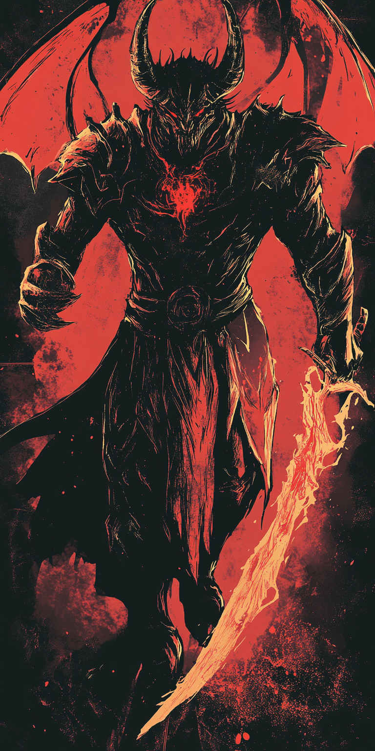 Fond d'écran creatures mythiques pour mobile balrog 17