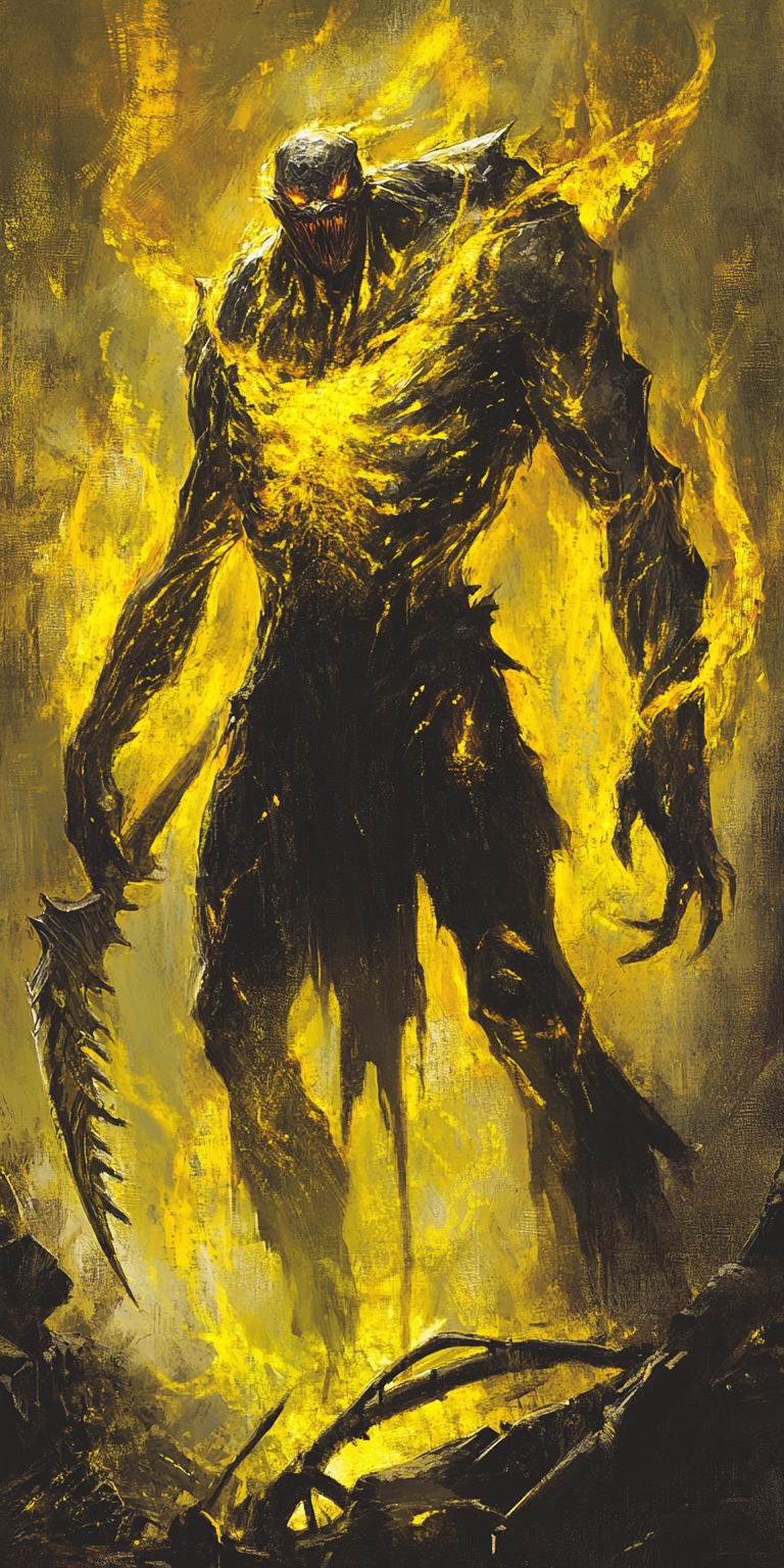 Fond d'écran creatures mythiques pour mobile balrog 19