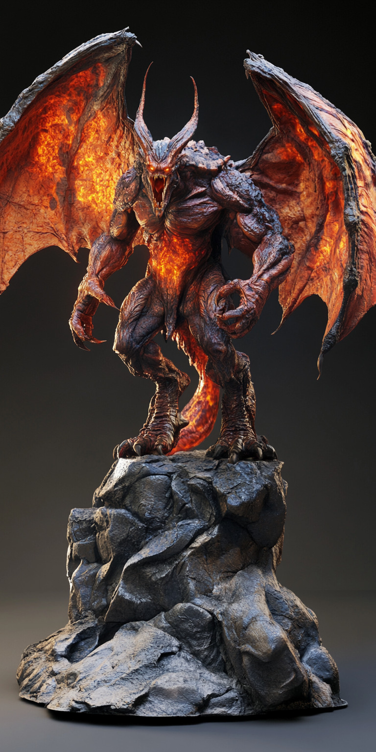 Fond d'écran creatures mythiques pour mobile balrog 2