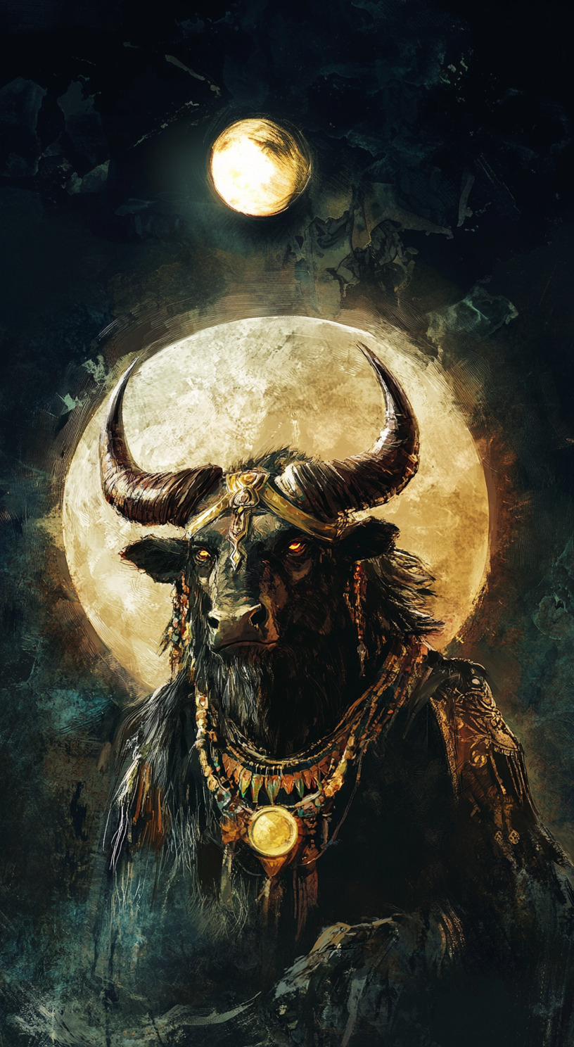 Fond d'écran creatures mythiques pour mobile minotaure 2