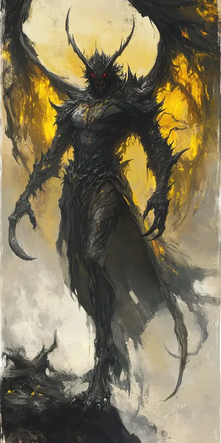 fond d ecran creatures mythiques pour mobile balrog 18