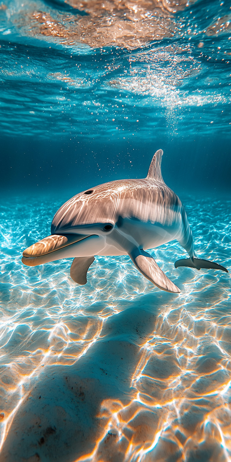 Fond d'écran dauphin pour mobile 12