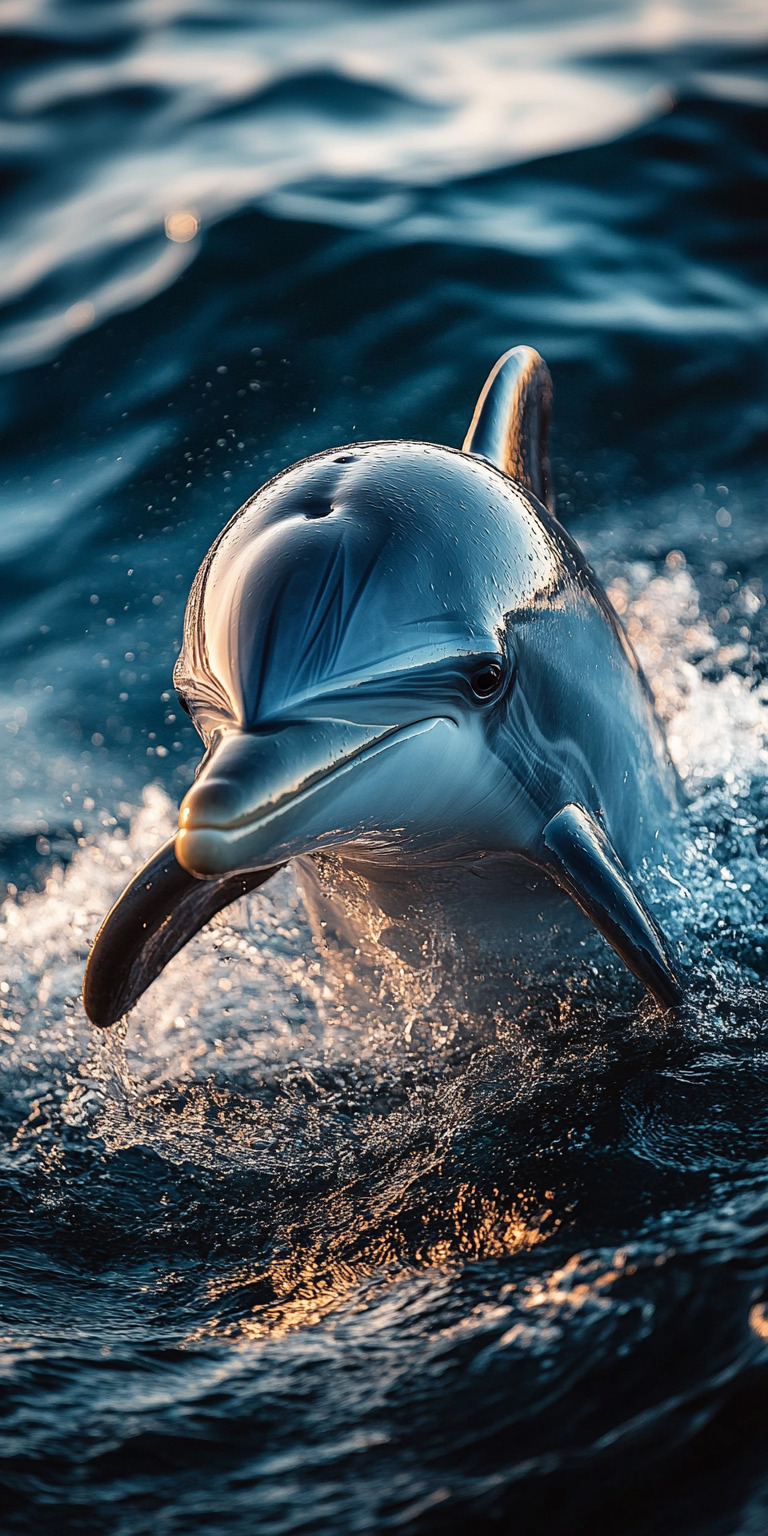 Fond d'écran dauphin pour mobile 17