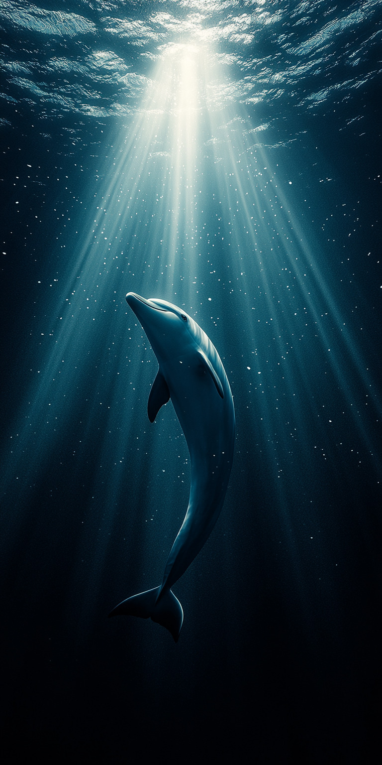 Fond d'écran dauphin pour mobile 18