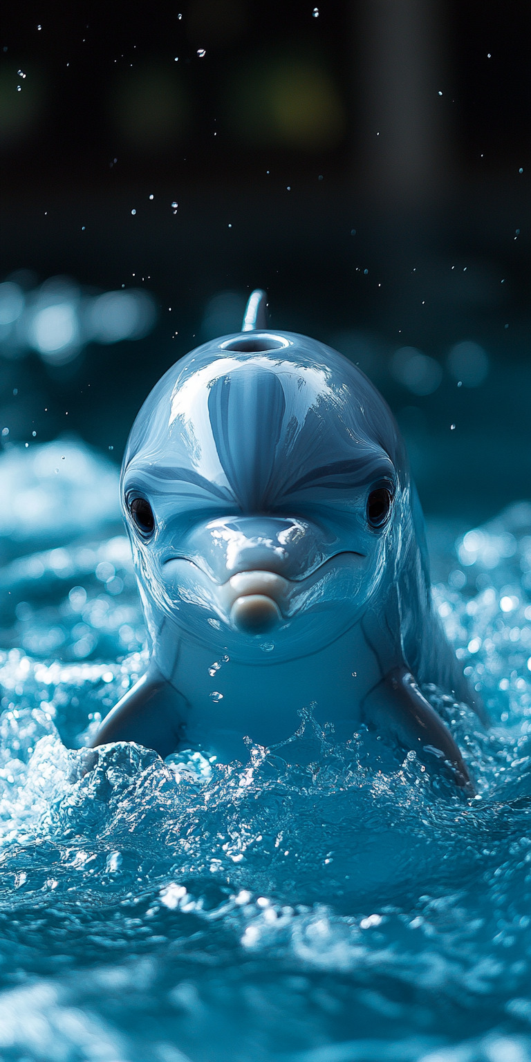 Fond d'écran dauphin pour mobile 19