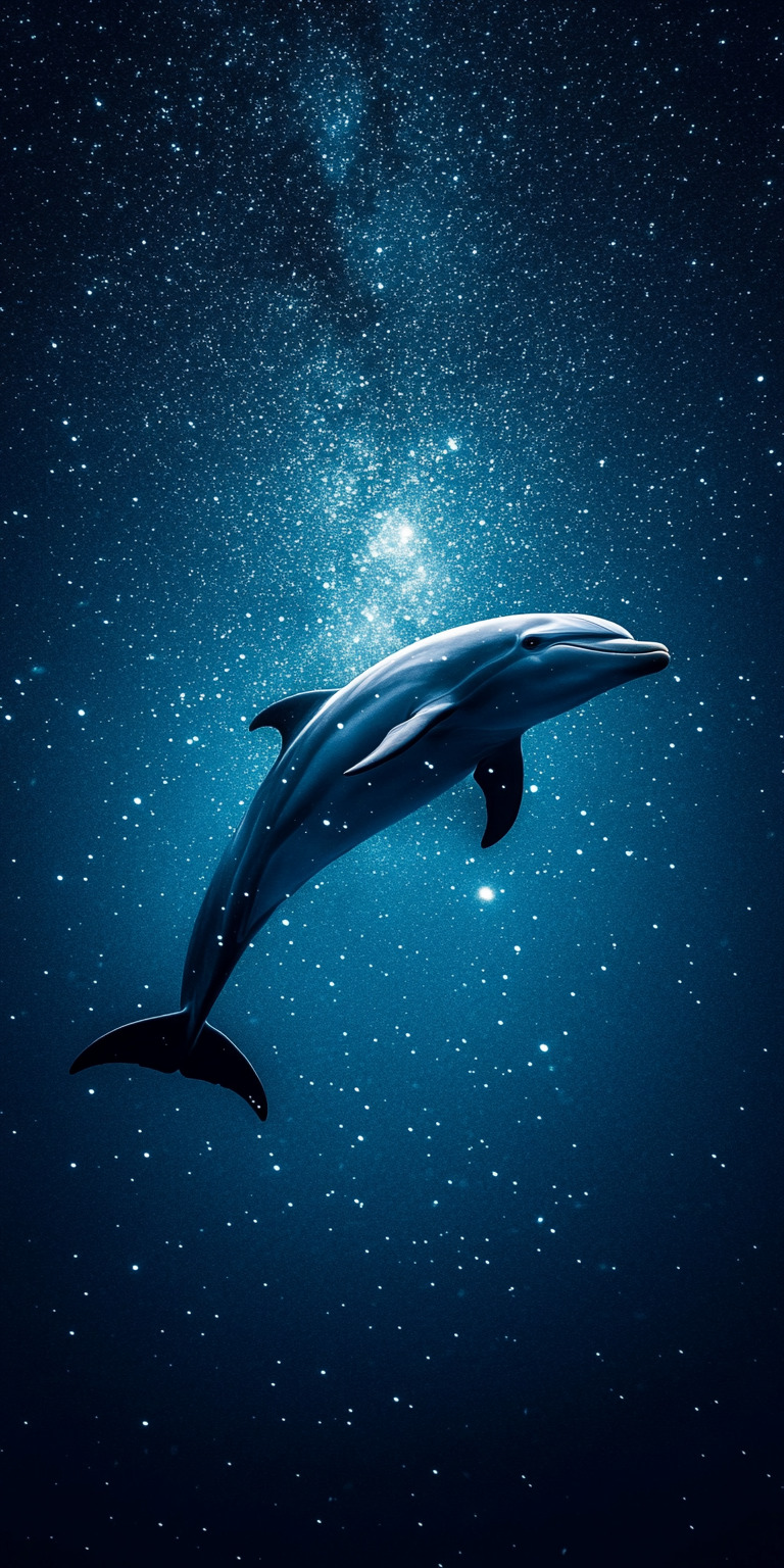 Fond d'écran dauphin pour mobile 34