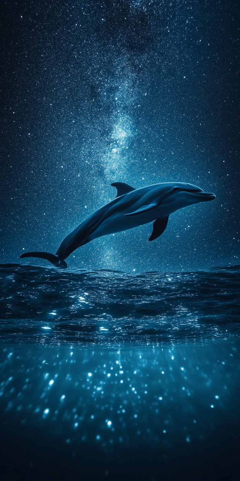 Fond d'écran dauphin pour mobile 36