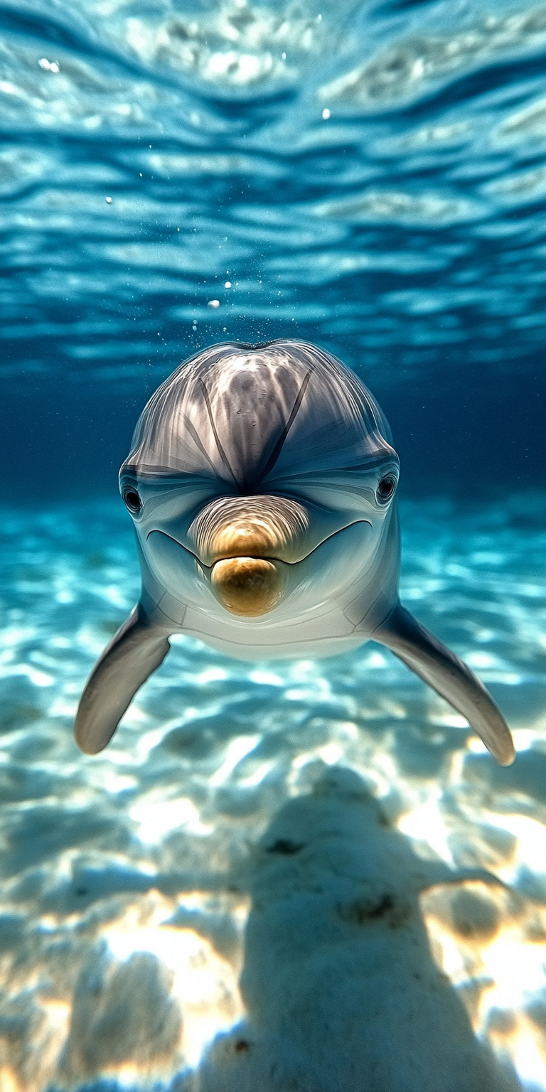 Fond d'écran dauphin pour mobile 42