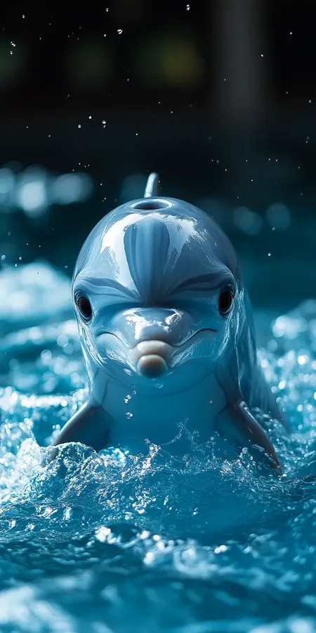 fond d ecran dauphin pour mobile 19