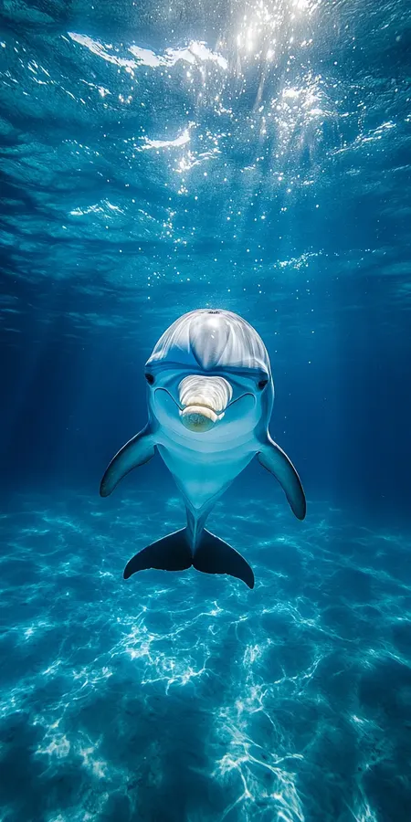 fond d ecran dauphin pour mobile 28