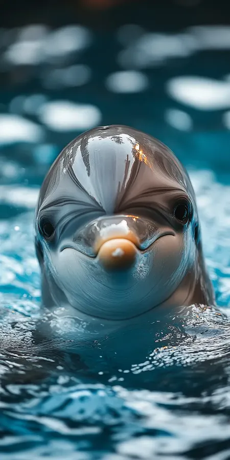 fond d ecran dauphin pour mobile 29