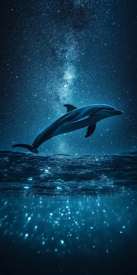 fond d ecran dauphin pour mobile 36