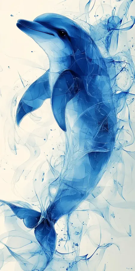 fond d ecran dauphin pour mobile 50