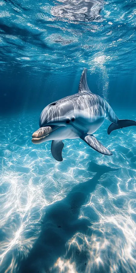 fond d ecran dauphin pour mobile 9