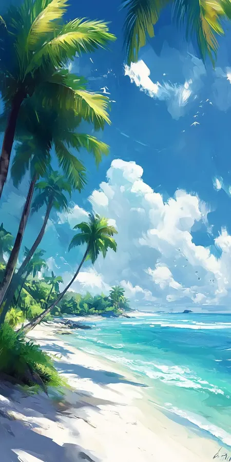 fond d ecran mobile ete wallpaper smartphone 1