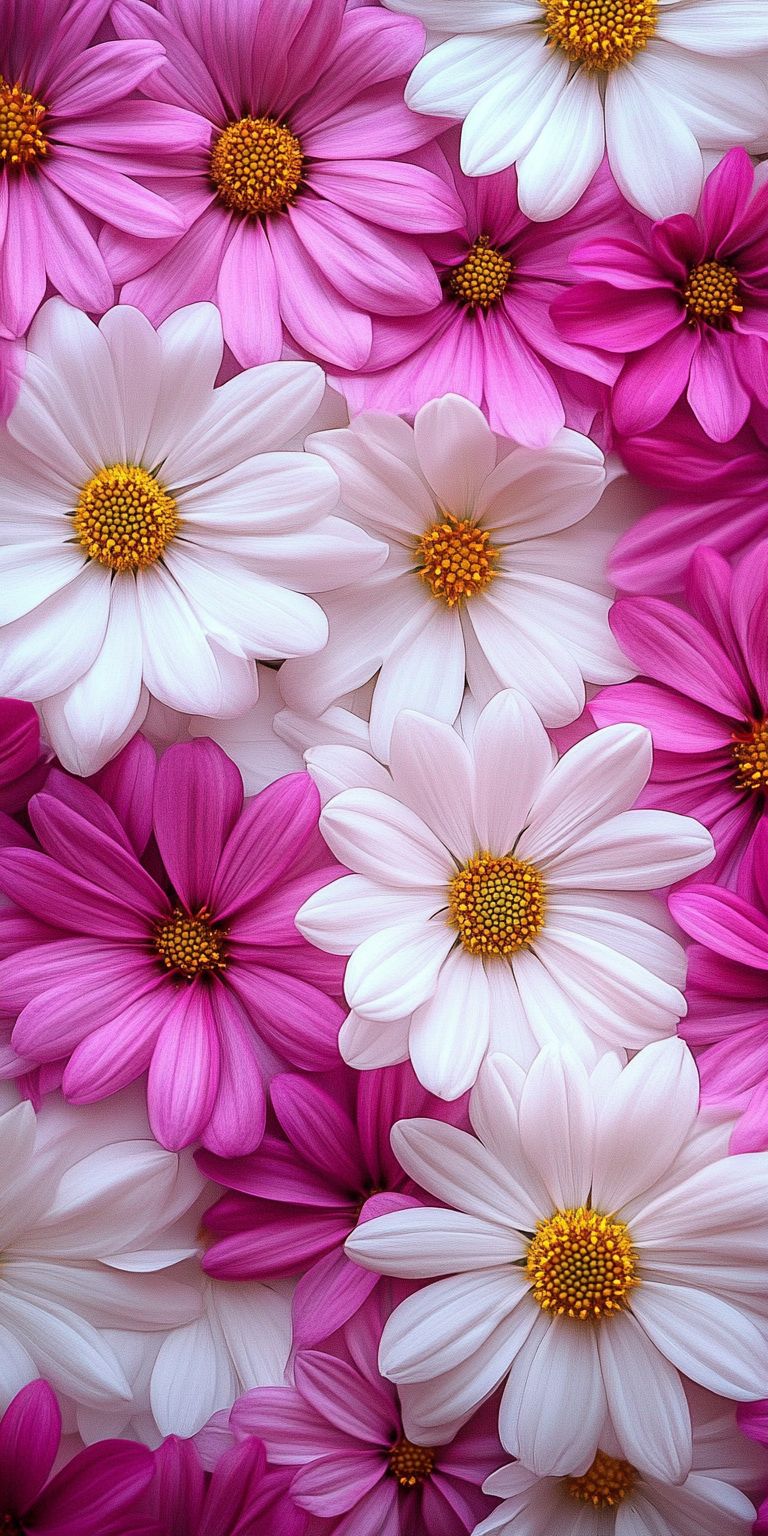 Fond d'écran Mobile Gerberas Multicolores : Explosion de Couleurs et de Joie recherche par mots clés, fond d ecran fleur pour mobile 56, 