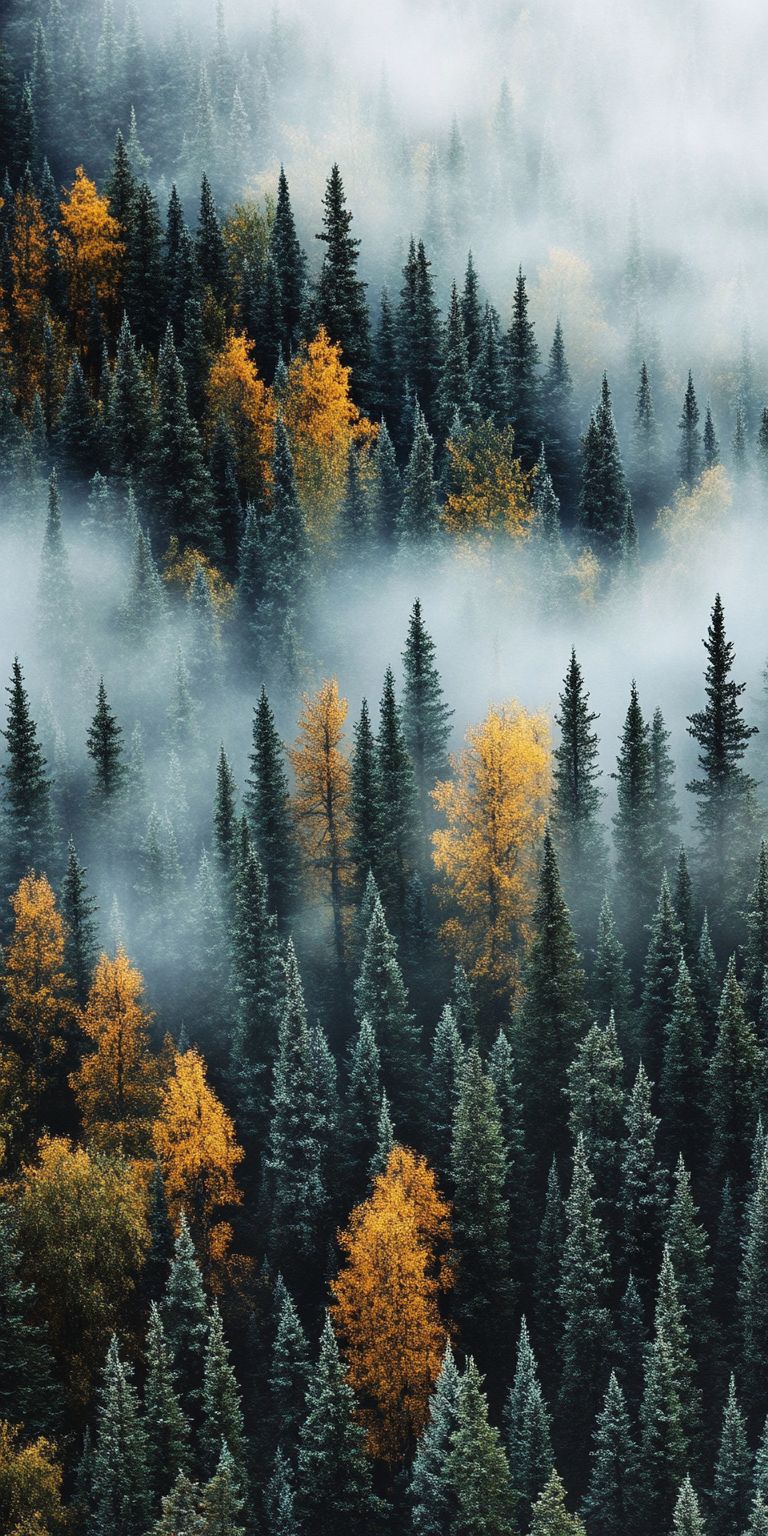 fond d ecran foret pour mobile 12