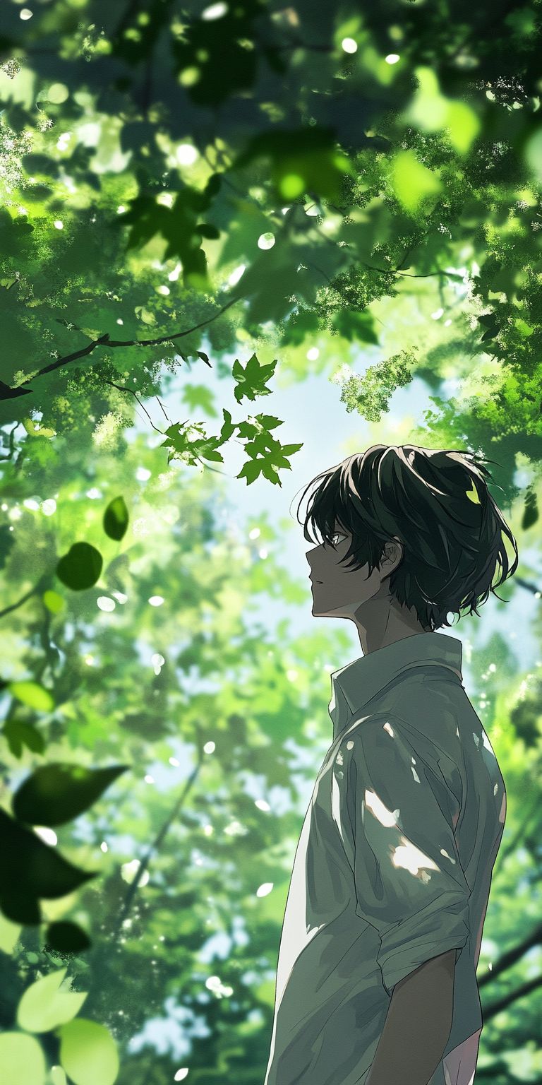 Fond d'écran foret pour mobile 13