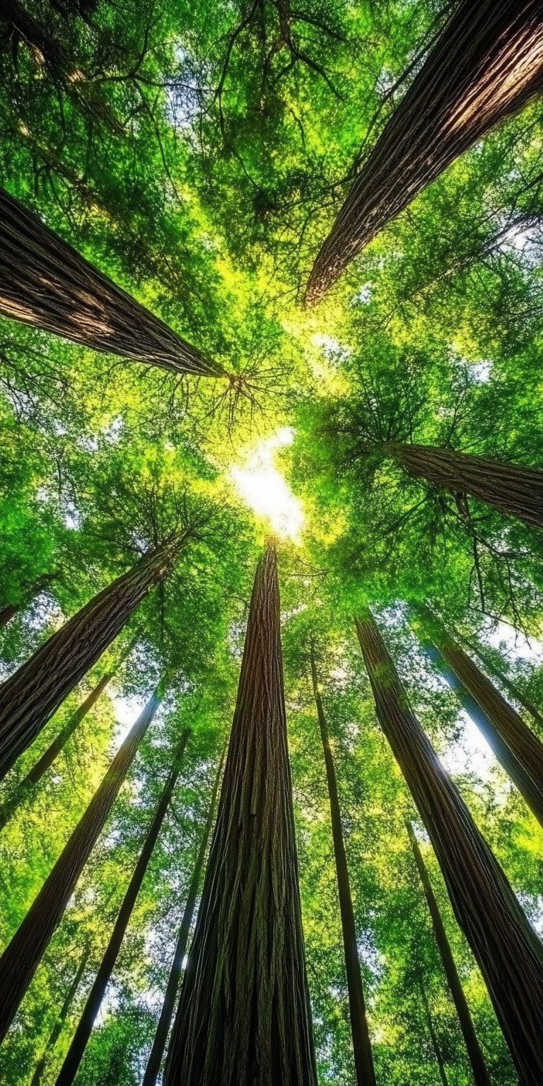 Fond d'écran foret pour mobile 14