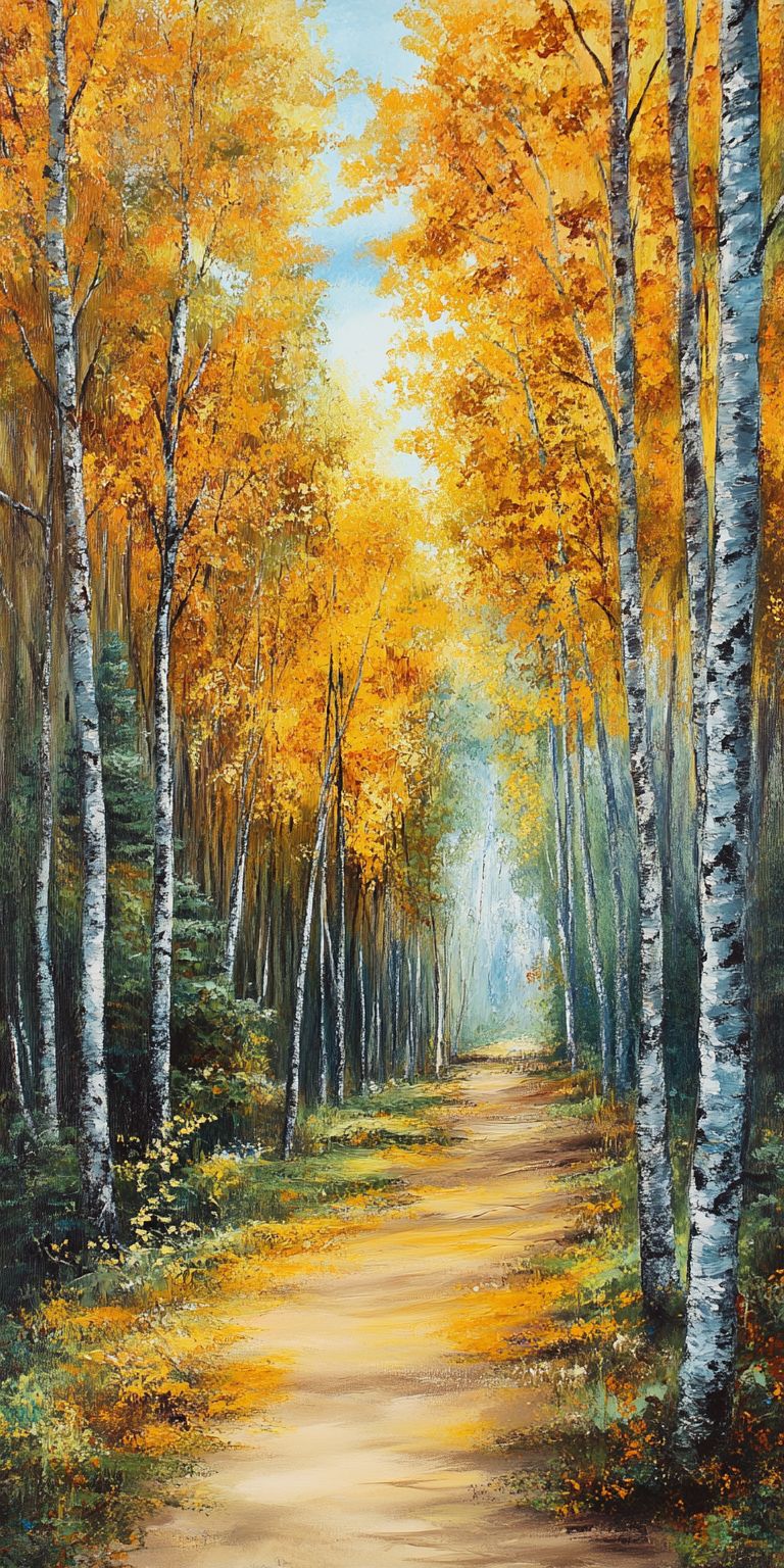 Fond d'écran foret pour mobile 15