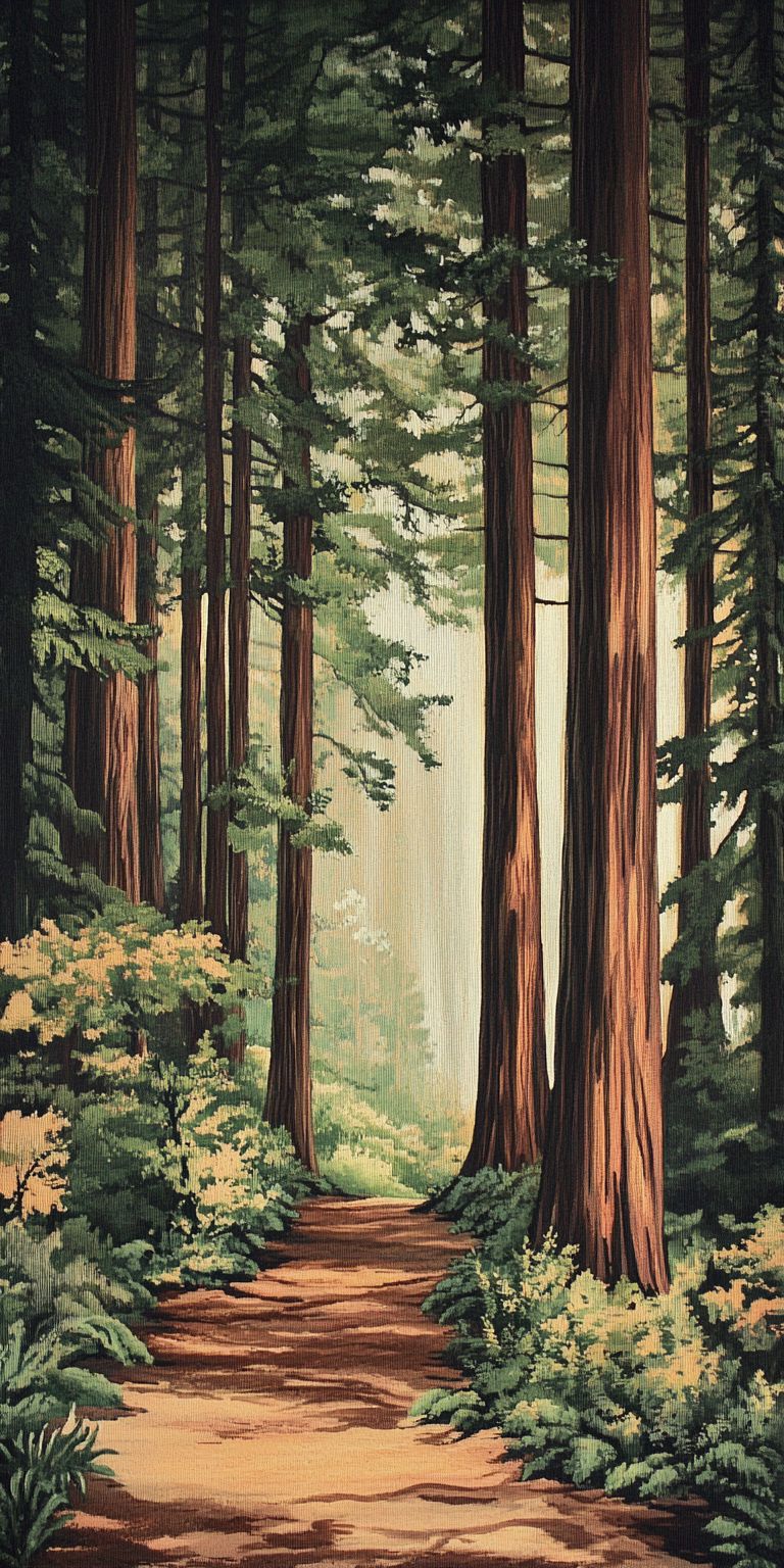 Fond d'écran foret pour mobile 16