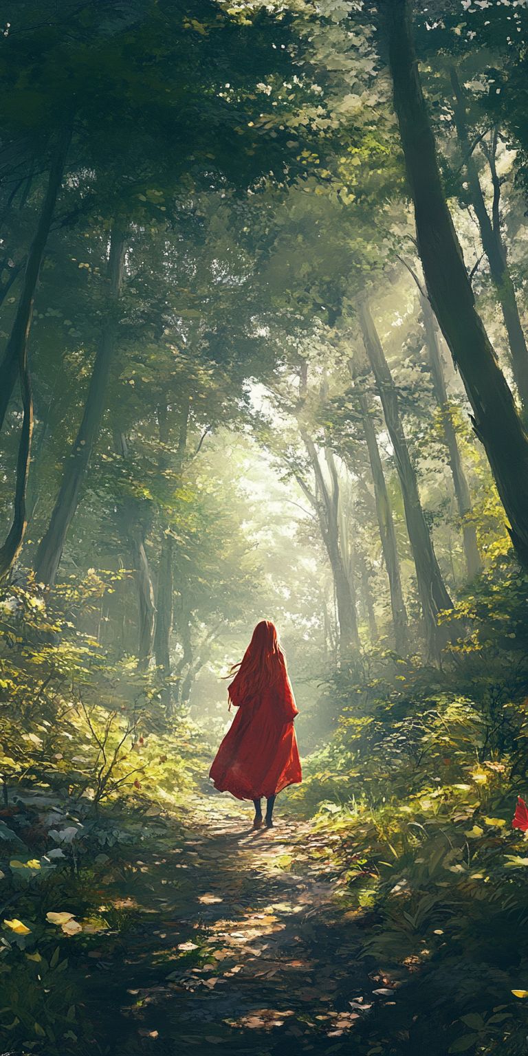 Fond d'écran foret pour mobile 17