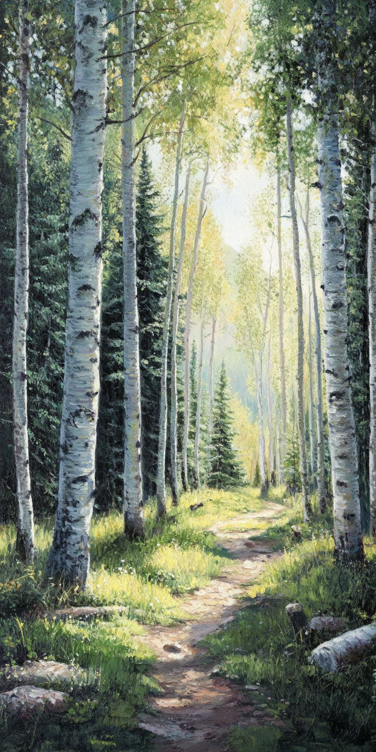 fond d ecran foret pour mobile 2