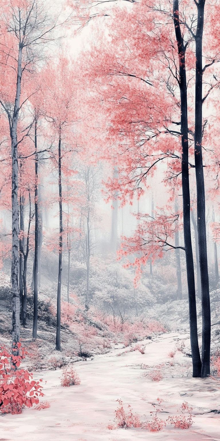 fond d ecran foret pour mobile 23