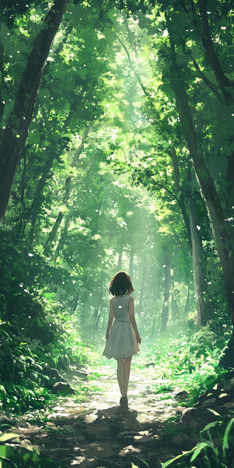 fond d ecran foret pour mobile 32